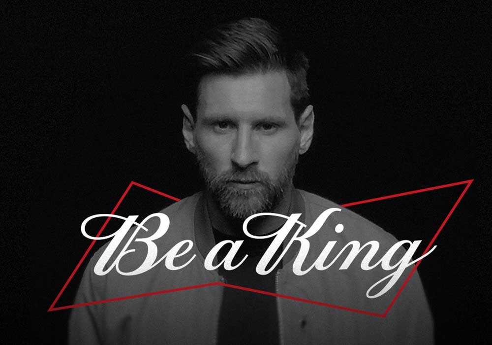 This Bud’s for Lionel Messi, The King of Football