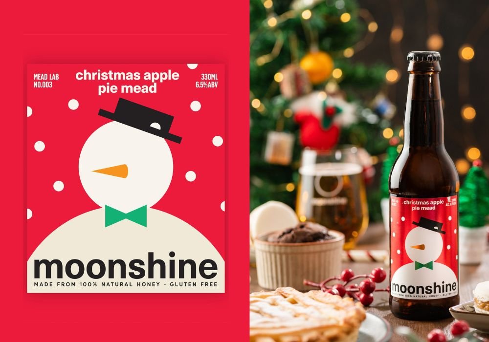 Indulge in Nostalgia: Moonshine Meadery’s Christmas Apple Pie Mead is Back to Brighten Your Festive Season
