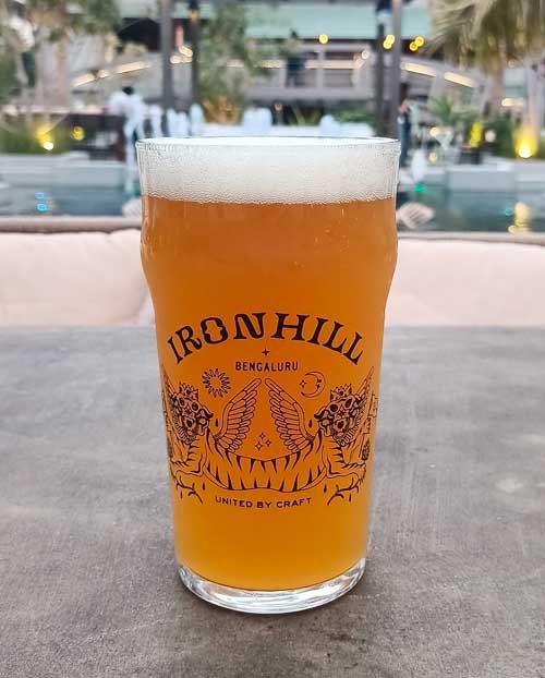 India Pale Lager at Ironhill, Bangalore