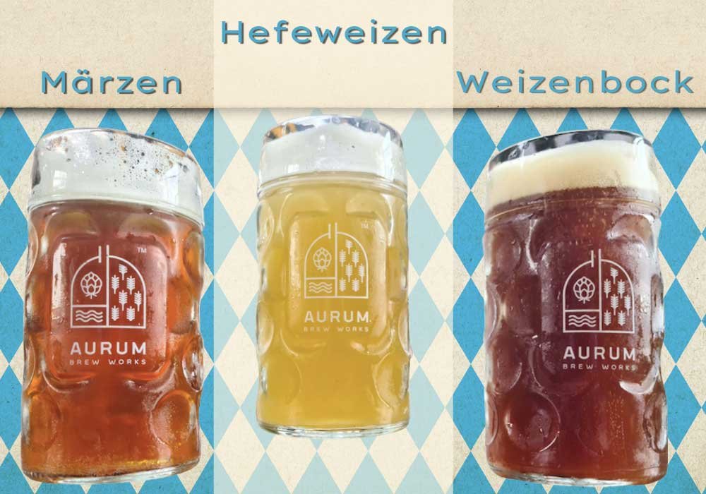 Beers at Aurum for Oktoberfest Bangalore 2021