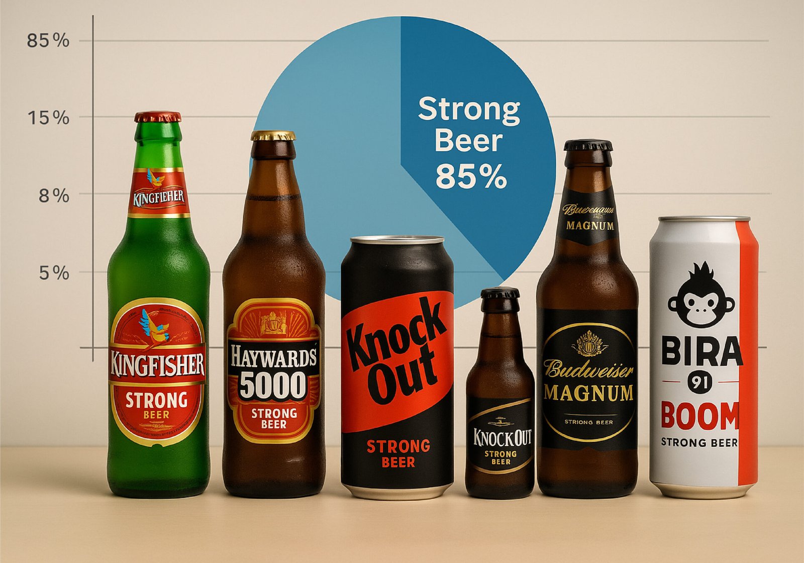 Why Strong Beer in India Continues to Lead the Market